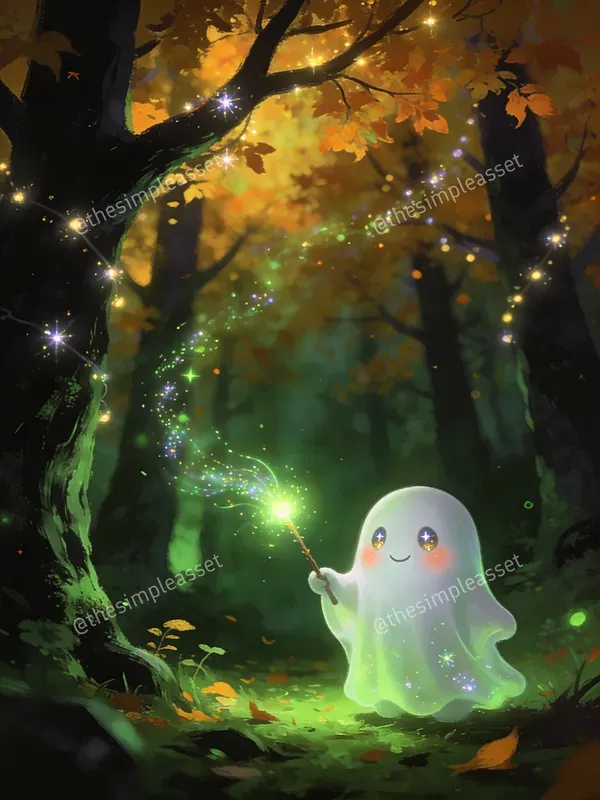 Whimsical Halloween Art