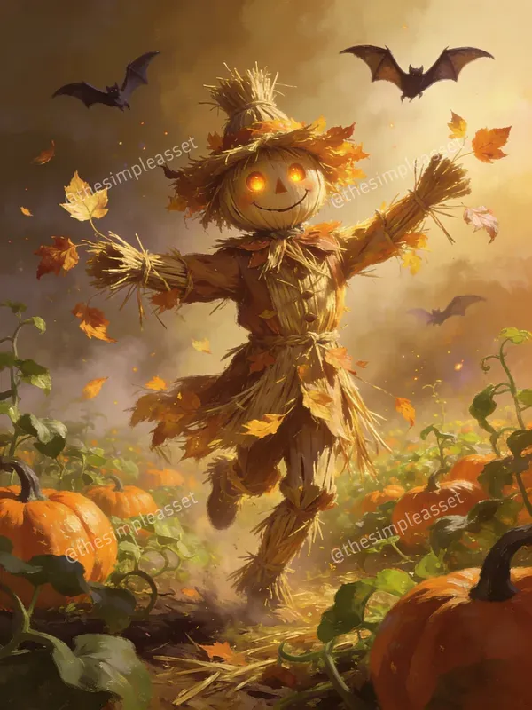 Whimsical Halloween Art