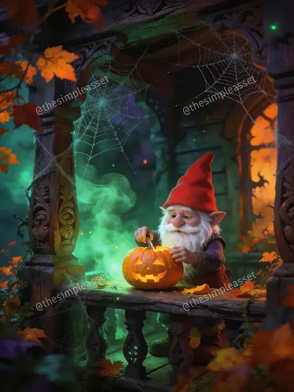 Whimsical Halloween Art