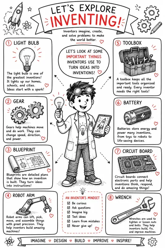 Creative Visual Learning Posters
