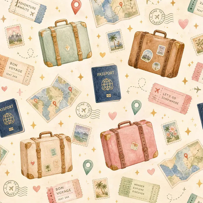 Dreamy Watercolor Pattern Kits