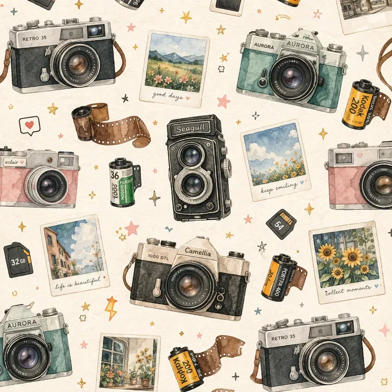 Dreamy Watercolor Pattern Kits