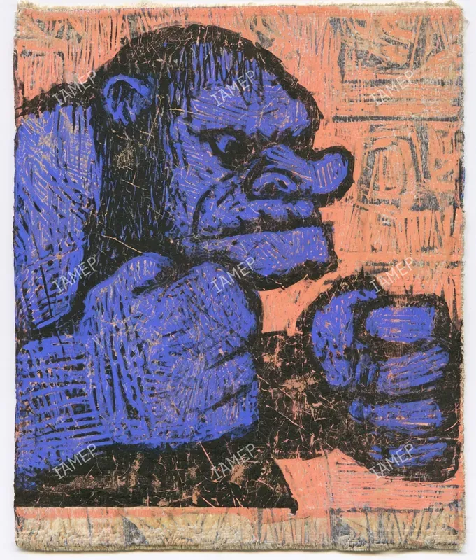 Expressive Linocut Monsters