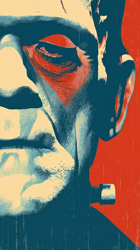 Minimalist Vector Poster Portraits