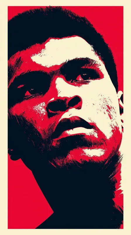 Minimalist Vector Poster Portraits