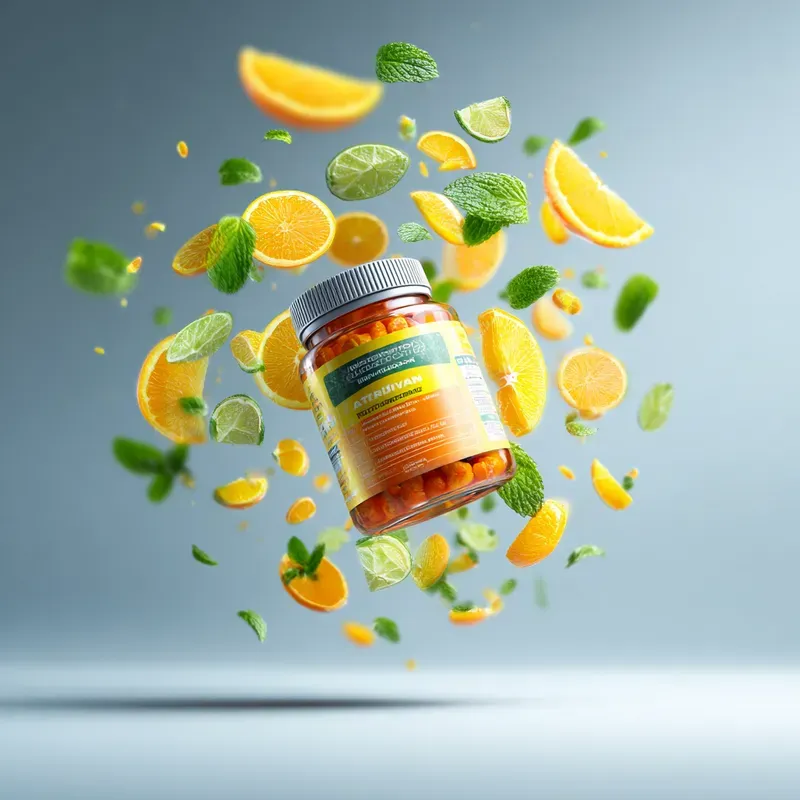 Levitating Product Ingredient Ads
