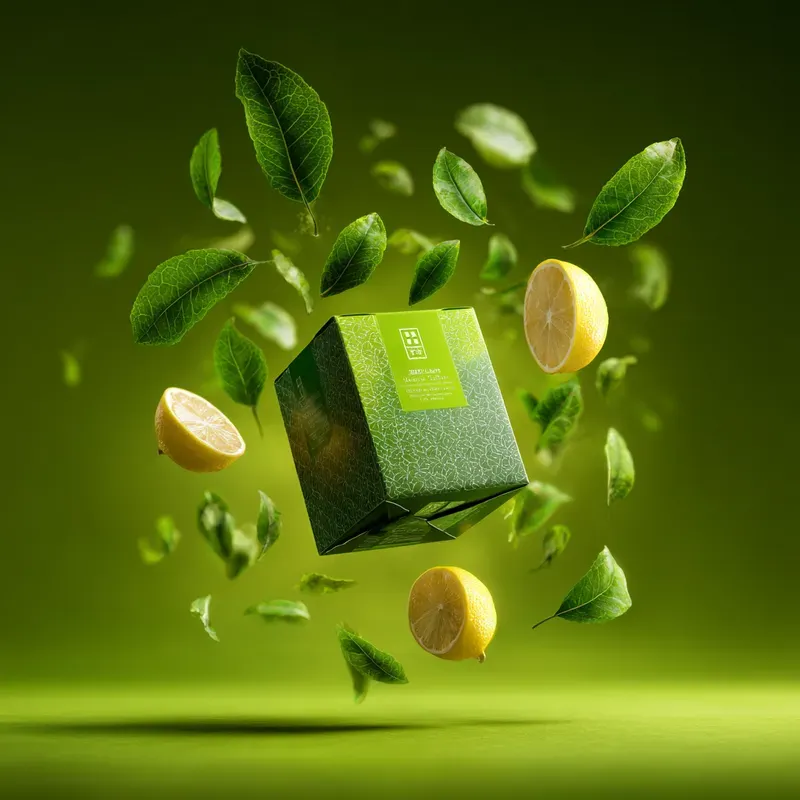 Levitating Product Ingredient Ads