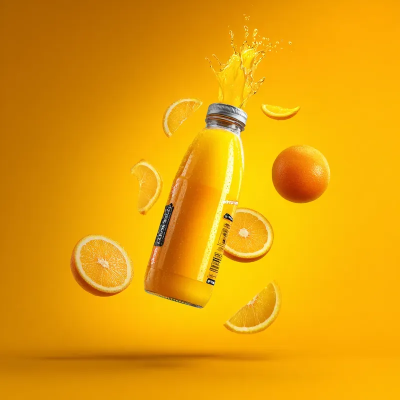 Levitating Product Ingredient Ads
