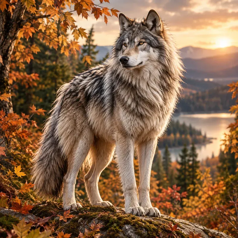 Majestic Fantasy Animal Portraits