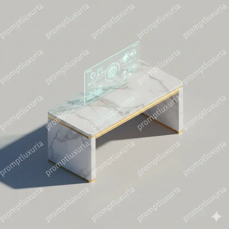 Luxury Gold Marble 2D Isometric Pros