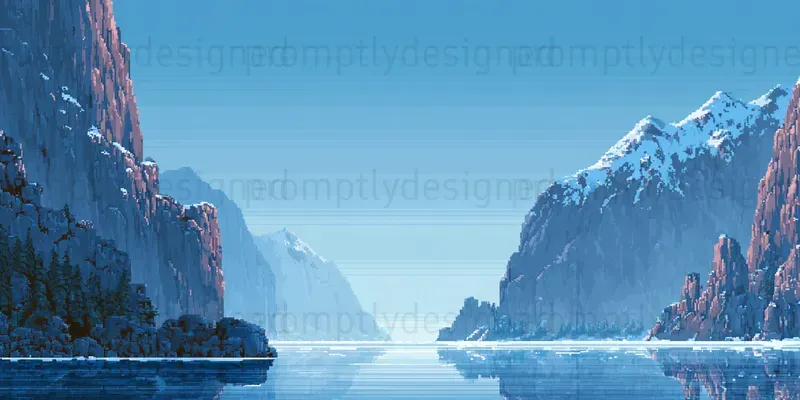 Retro Pixel Landscape Backgrounds