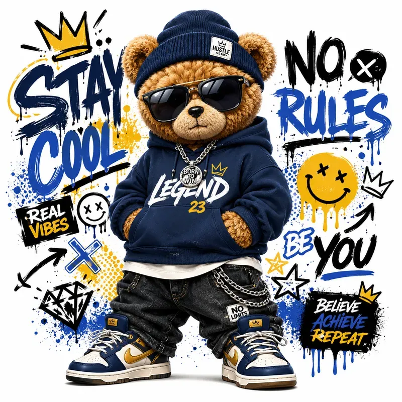 Urban Graffiti Plush Characters