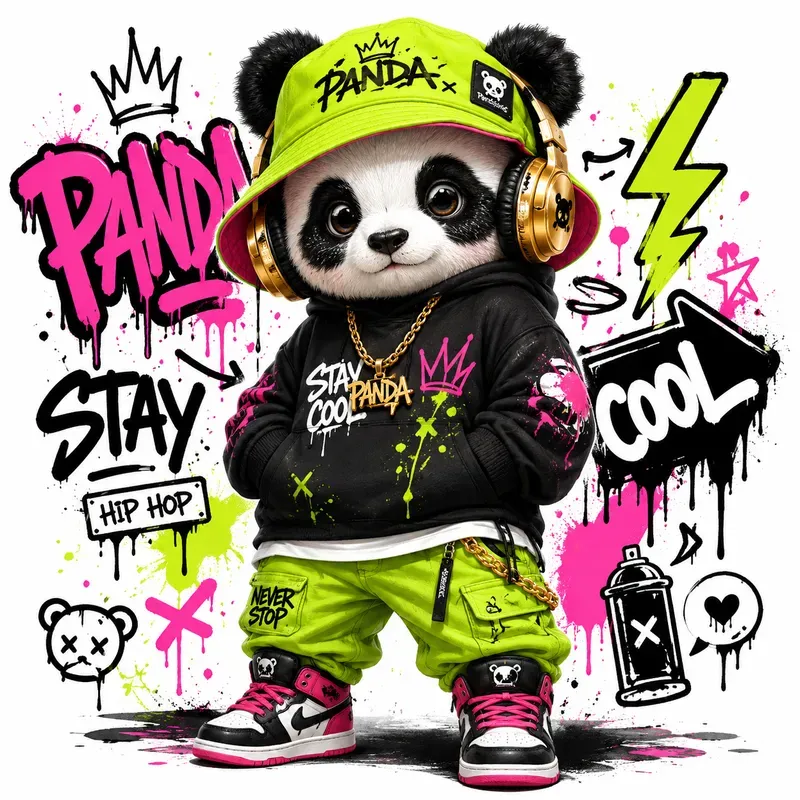 Urban Graffiti Plush Characters