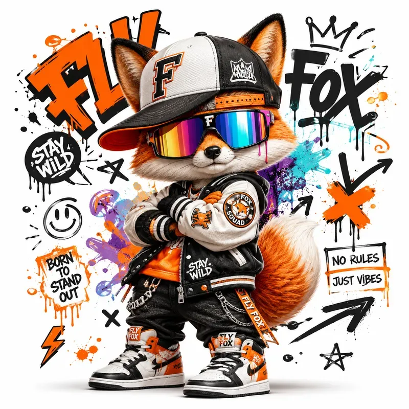 Urban Graffiti Plush Characters