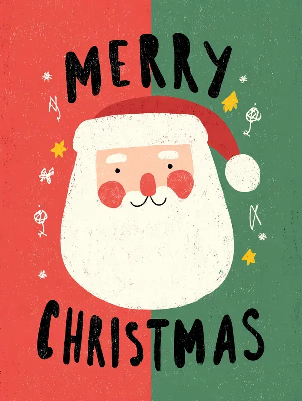 Cute Minimal Christmas Cards