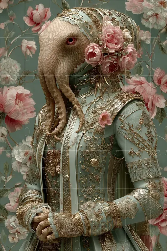 Surreal Animal Fashion Portraits