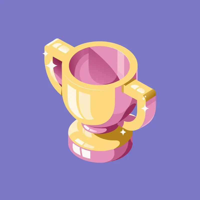 3D Kawaii Volumetric Plastic Icons
