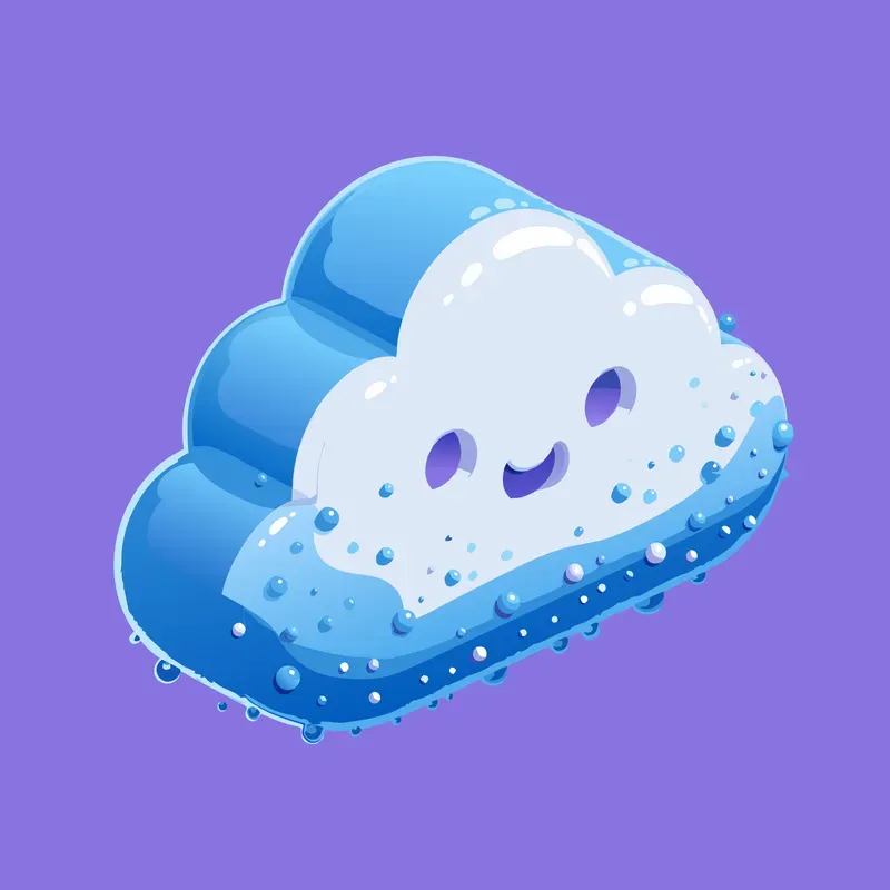 3D Kawaii Volumetric Plastic Icons