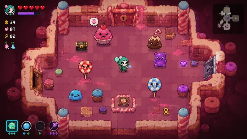 Topdown Roguelike Mockups