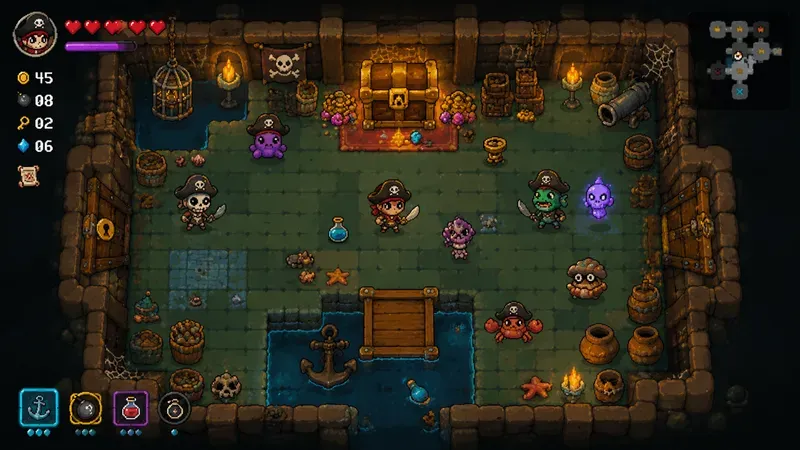 Topdown Roguelike Mockups