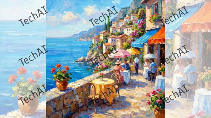 Impressionist Coastal Oil Paintings