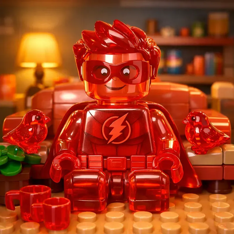 Jelly Lego Minifigure Birds