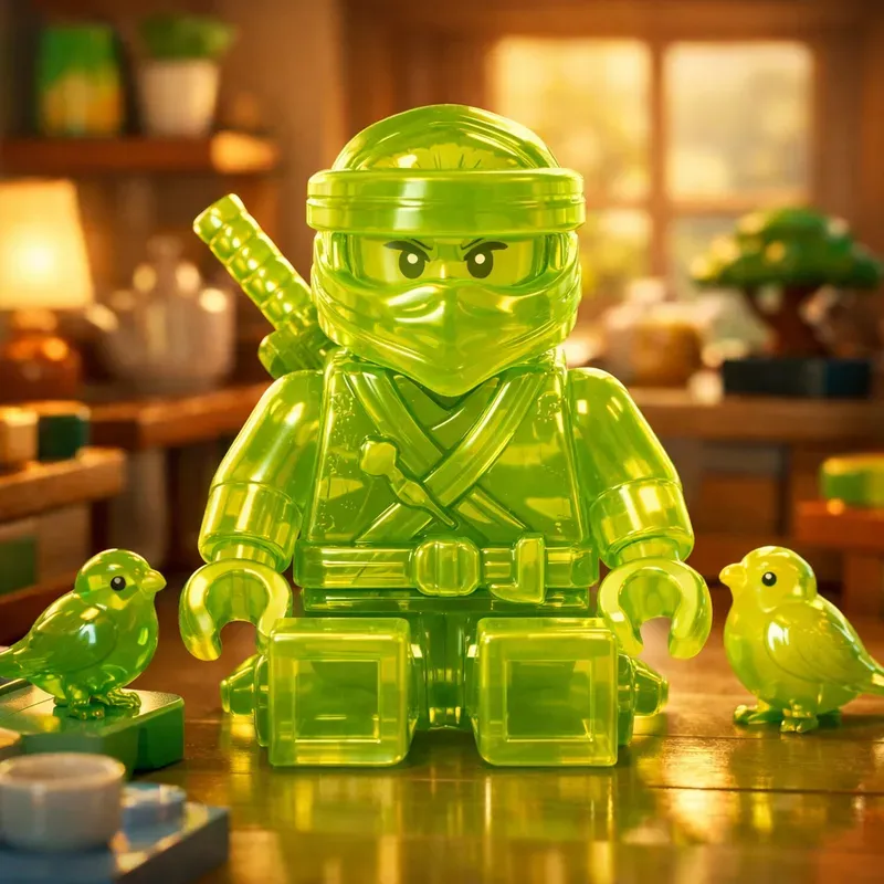 Jelly Lego Minifigure Birds