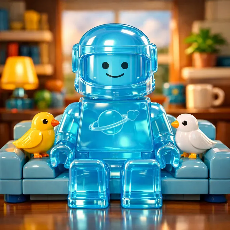 Jelly Lego Minifigure Birds