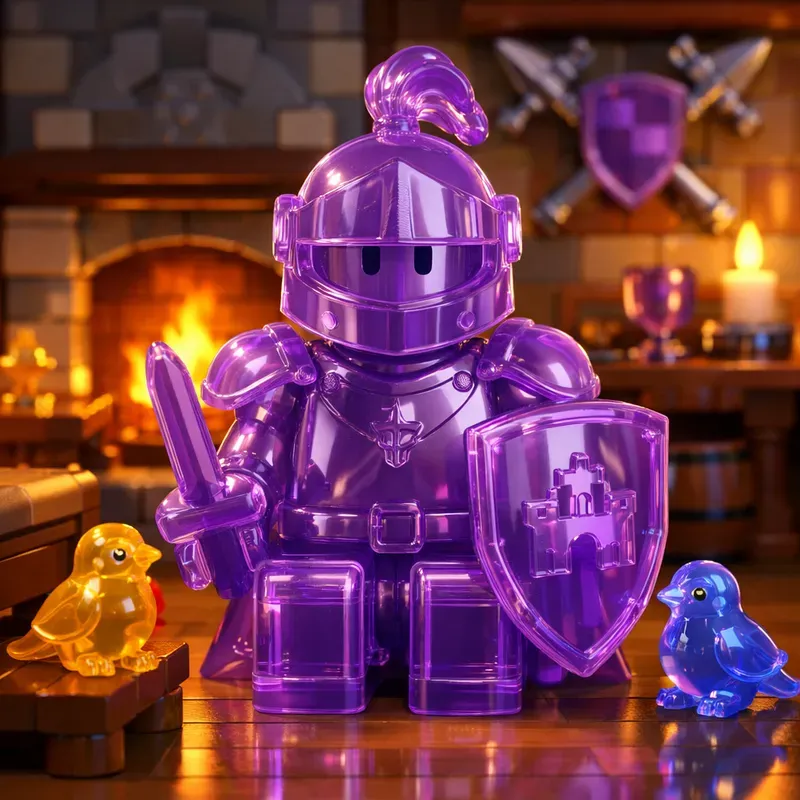 Jelly Lego Minifigure Birds