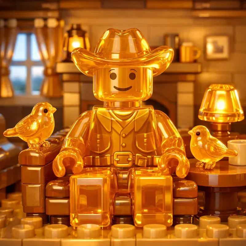 Jelly Lego Minifigure Birds