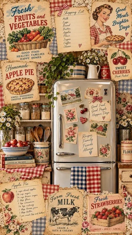 American Kitchen Preppy Junk Journals
