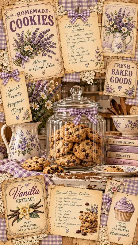 American Kitchen Preppy Junk Journals