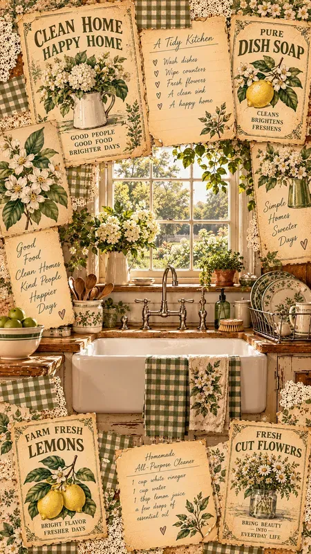 American Kitchen Preppy Junk Journals