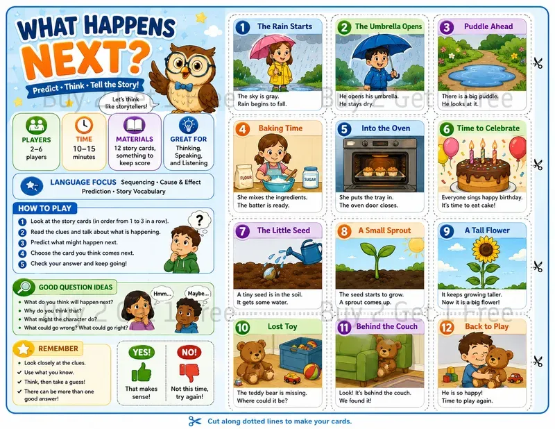 Kids Printable Guessing Games