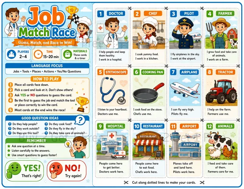 Kids Printable Guessing Games
