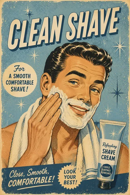 Vintage 1950s Advertisement Posters