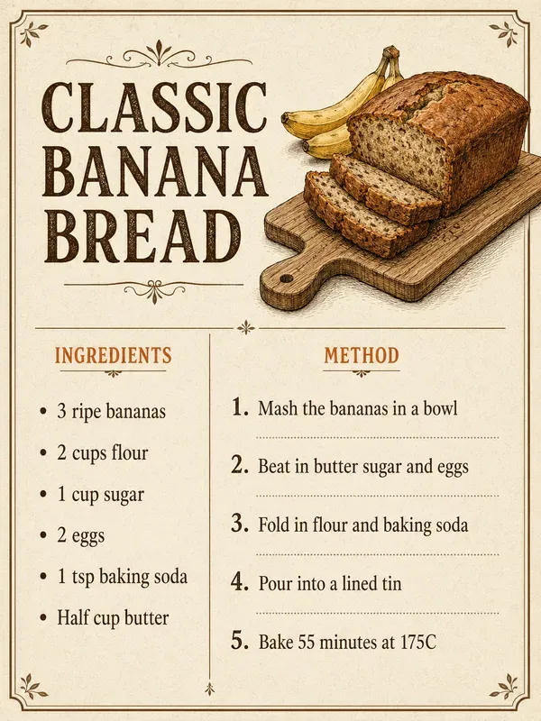 Illustrated Recipe Card Designers