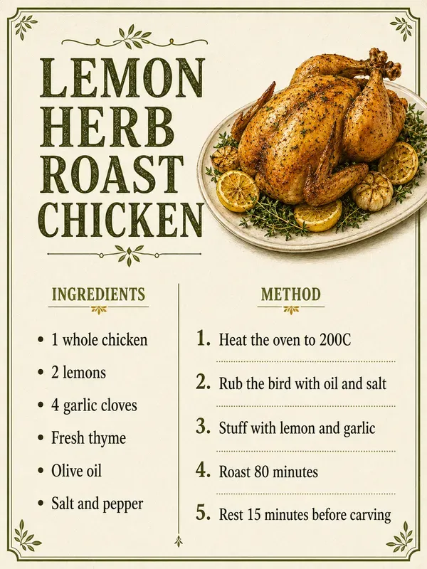 Illustrated Recipe Card Designers