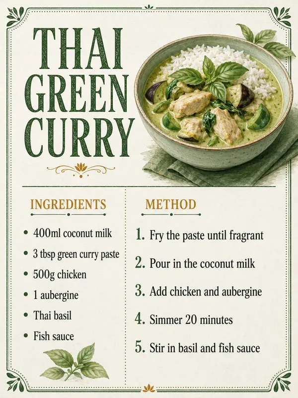 Illustrated Recipe Card Designers
