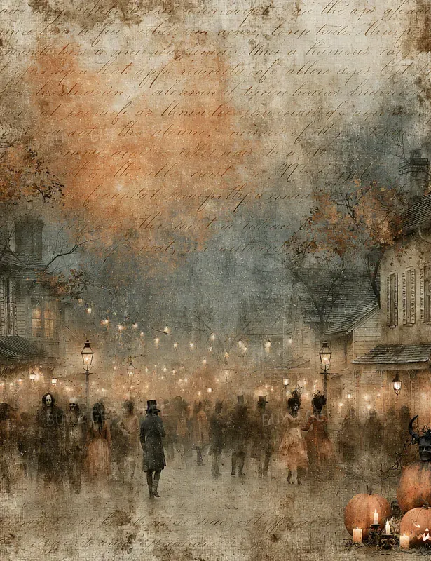 Haunted Halloween Scenes