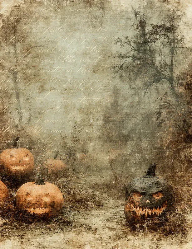 Haunted Halloween Scenes