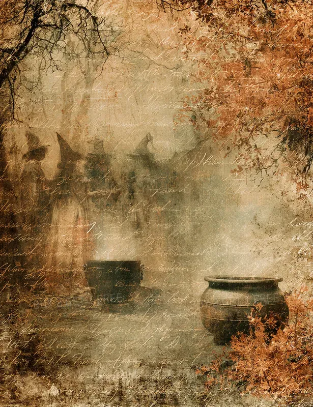 Haunted Halloween Scenes