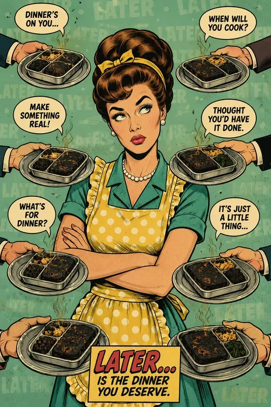 Satirical Retro Pop Art Comic Posters
