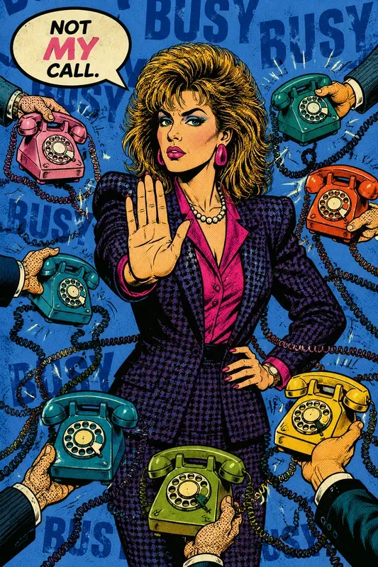 Satirical Retro Pop Art Comic Posters