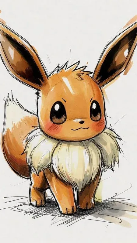 Playful Pokemon Hero Sketches