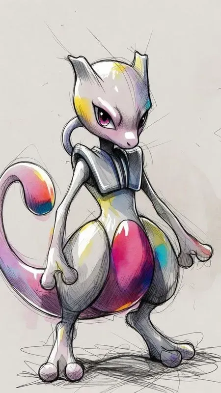 Playful Pokemon Hero Sketches