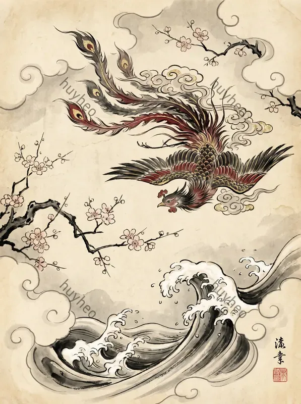 Traditional Japanese Ink Tattoo Art