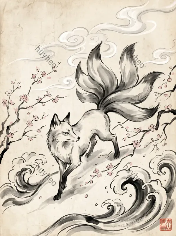 Traditional Japanese Ink Tattoo Art