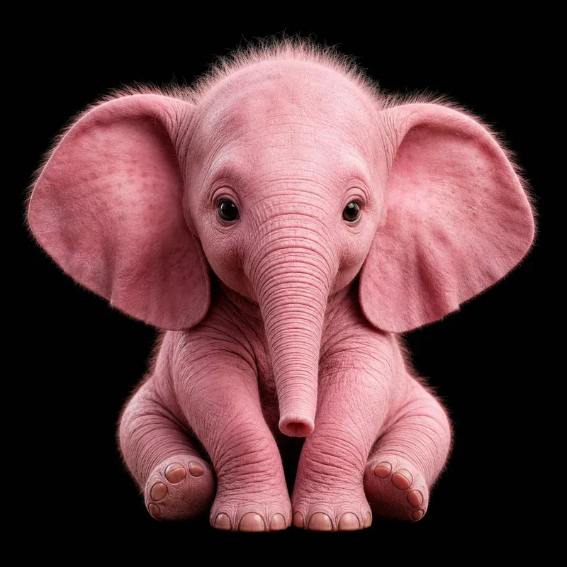 Cute Baby Animal Color Portraits