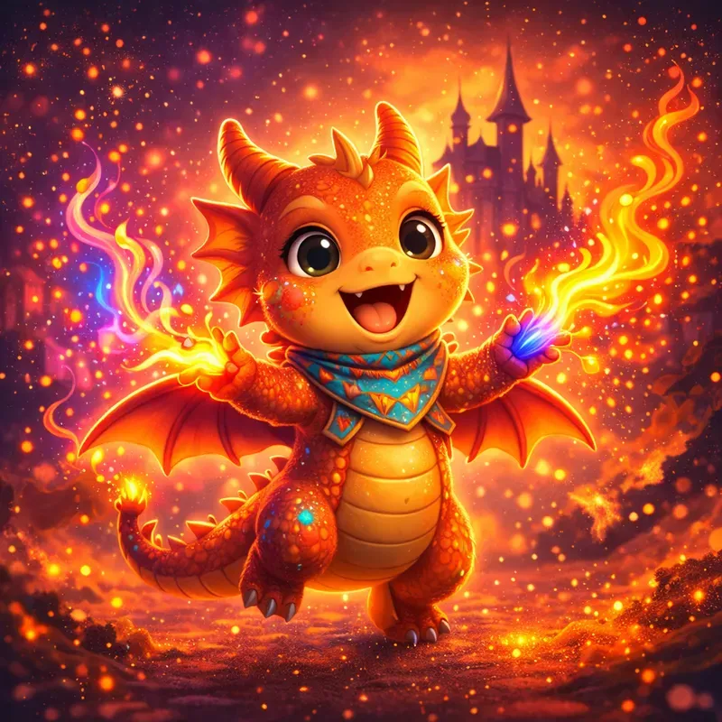 Color Splash Cartoon Characters